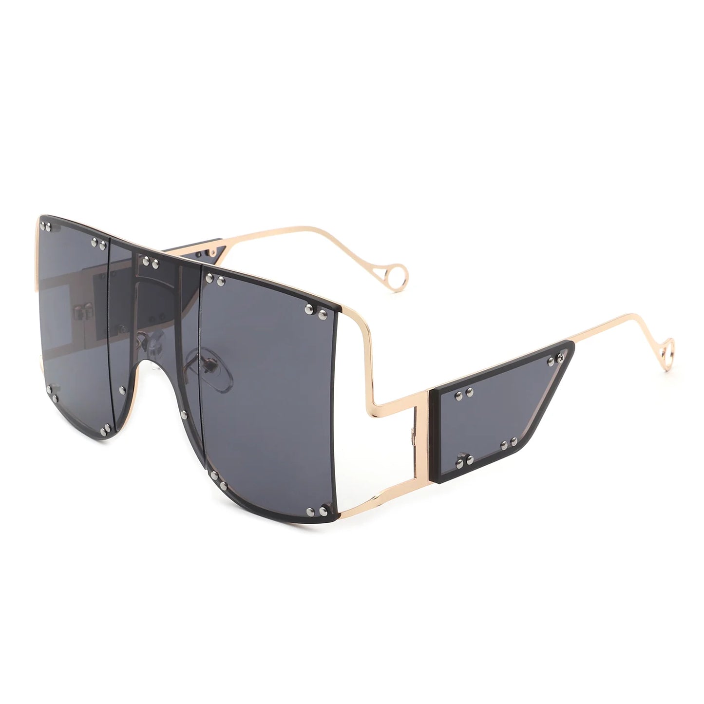 Oversize Square Vintage Women Fashion Sunglasses
