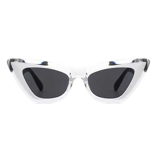Retro High Pointed Cat Eye Fashion Sunglasses