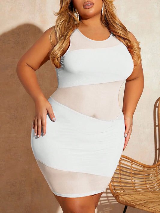 Sexy Sheer Bodycon Dress