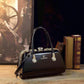 Rhinestone Patent Leather Party Handbag
