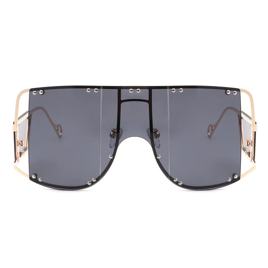 Oversize Square Vintage Women Fashion Sunglasses