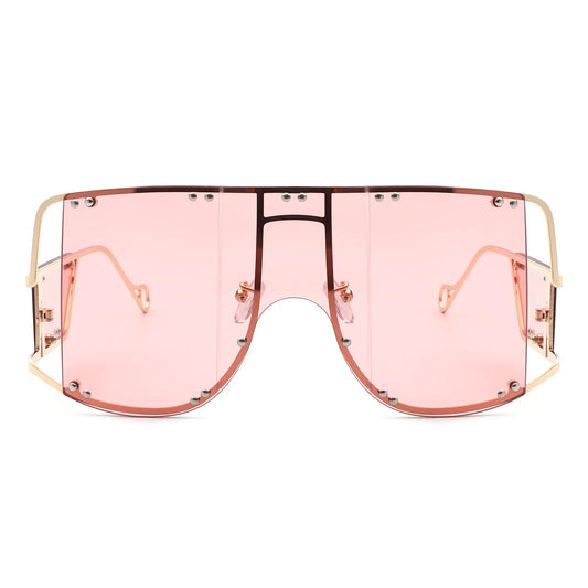 Oversize Square Vintage Women Fashion Sunglasses