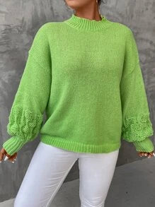 Mock Oversize Sweater