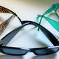 The stylish luxury retro superhot 2022 fashion sunglasses are here!  The square frame has a side cross diamond design with a gold plate.  The high-quality sunglasses speak for themselves!  You MUST grab a pair cause they're going fast! 