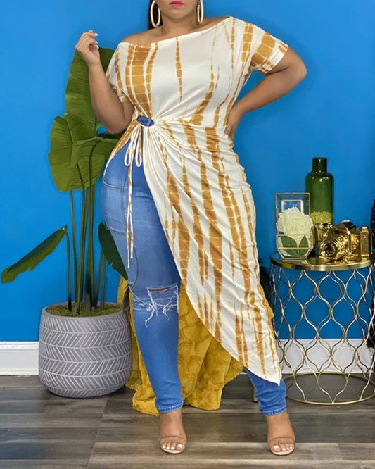 Chic Slit Top!