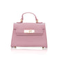 Square Twist Lock Satchel Classic Handbag