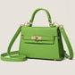 Square Twist Lock Satchel Classic Handbag