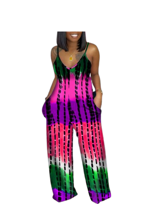 The Right Pop of Colors Romper!